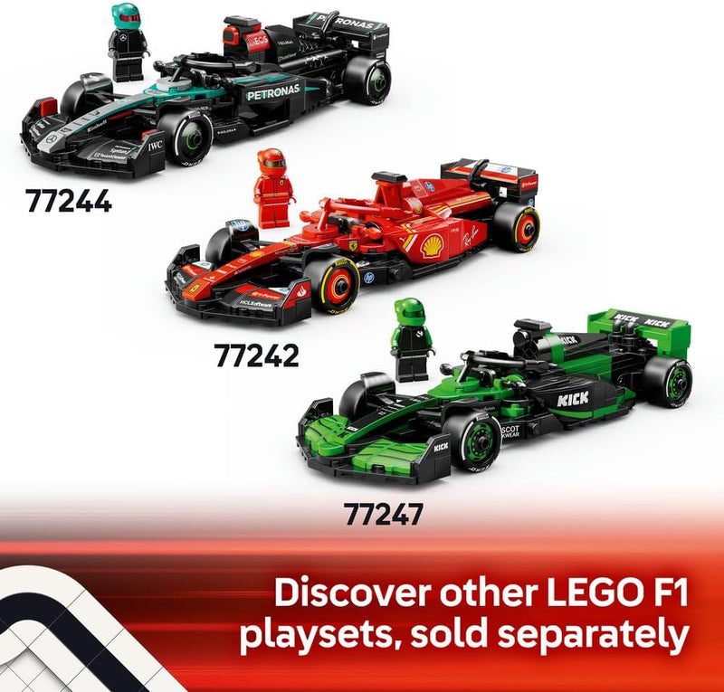 Speed Champions McLaren F1 Team MCL38 Race Car Toy with a Collectible Formula 1 Driver Minifigure - Model Kits for 10+ Year Old Boys & Girls or Adult Motorsport Fans 77251
