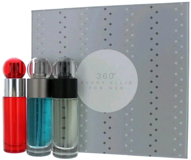 PERRY ELLIS 360 Reserve Perfume Set For Men, 3 x 30 ml