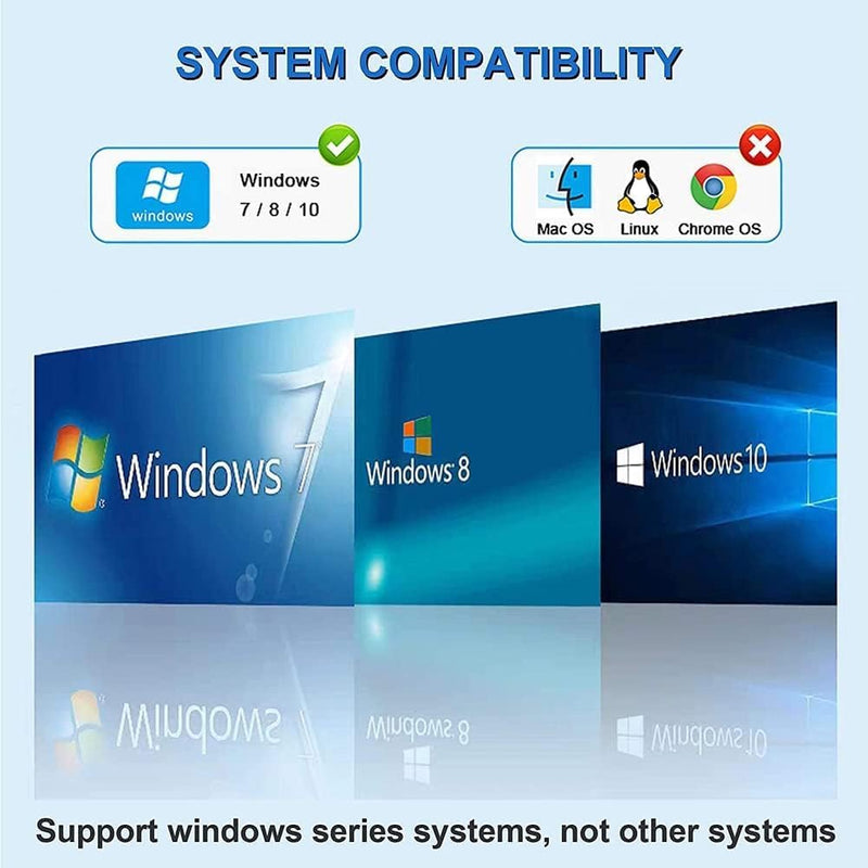 CHILTINA USB to VGA Adapter,USB 3.0/2.0 to VGA Adapter Multi-Display Video Converter- PC Laptop Windows XP 7/8/8.1/10,Desktop, Laptop, PC, Monitor, Projector, HDTV