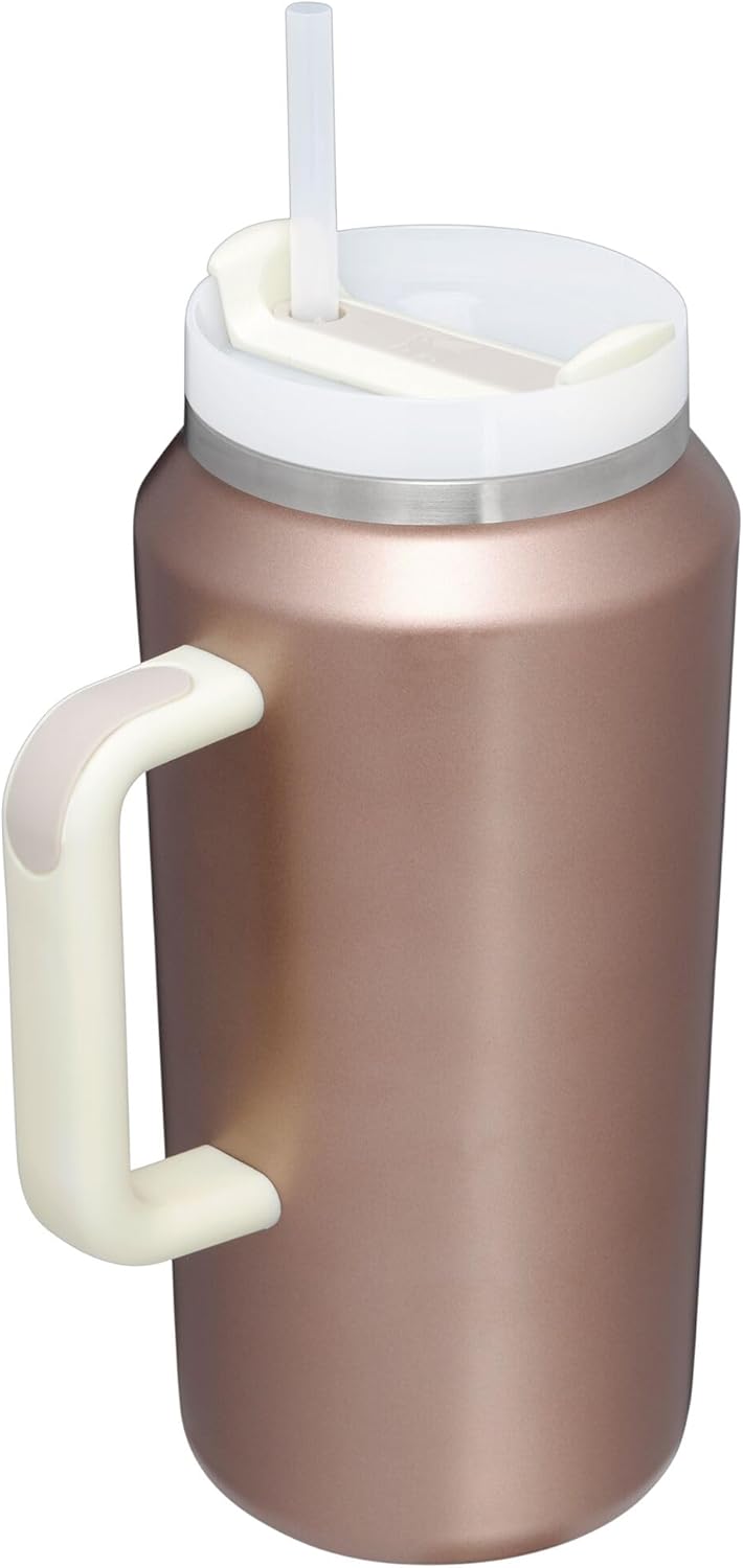 Stanley Quencher H2.0 Tumbler with Handle & Straw 40 oz | Twist On 3-Way Lid | Cupholder Compatible for Travel | Insulated Stainless Steel Cup | BPA-Free | Seafoam