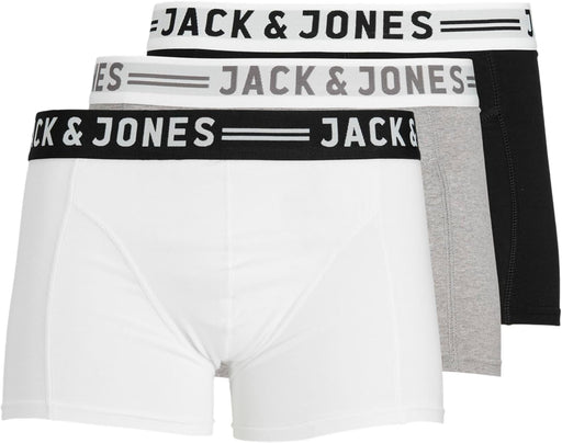 Men's Trunks Trunks (pack of 3) - Light Grey Melange