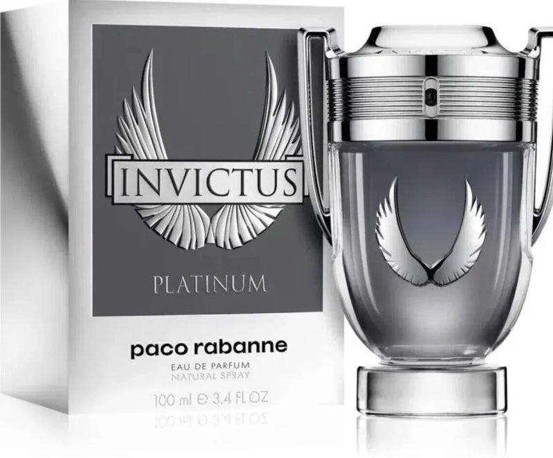 paco rabanne Invictus Platinum EDP For Men 3.4 Fl Oz