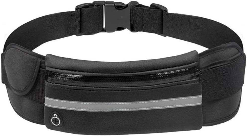 Running Belt with Extender, Bounce Free Pouch Bag, Fanny Pack Workout Belt Sports Waist Pack Belt Pouch for Apple iPhone XR XS 8 X 7+ Samsung Note Galaxy in Running Walking Cycling