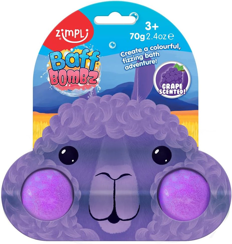 Zimpli Kids - BAFF BOMBZ LLAMA 2X35G - 70 g (Confezione da 1) llama
