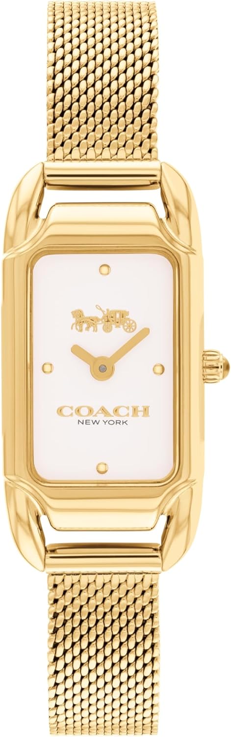 CADIE Women Watch, Analog - SILVER WHITE / GOLD