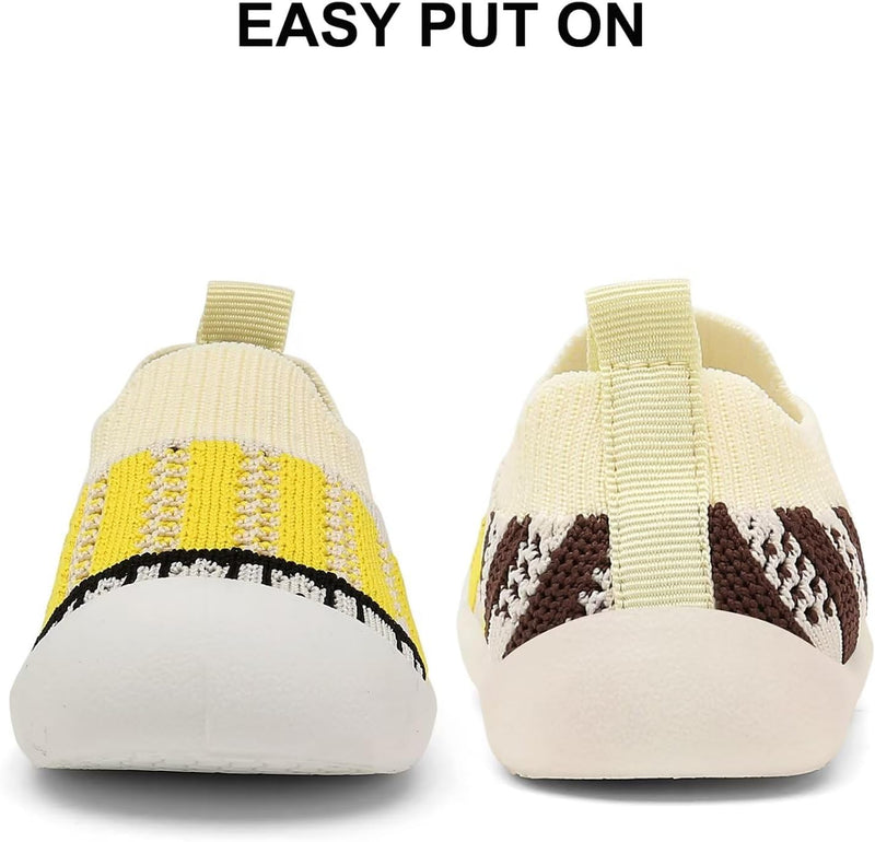 Baby Boy Girl Walking Shoes Non-Slip Toddler Sock Shoes 6 9 12 15 18 24 Months