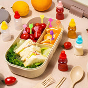 52 pcs bento lunch box kit, silicone cupcake liners, lunch box divider, for food separation and portion control