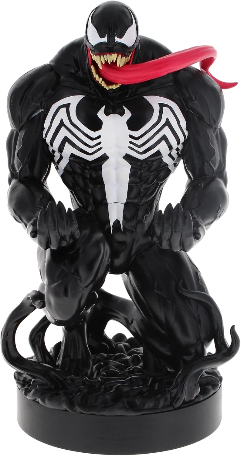 Cableguys 8" Venom Marvel Comics Cable Guy Gaming Controller Phone Holder Stand - Compatible With Xbox, Play Station, Nintendo Switch And Most Smartphones (Nintendo Switch////)