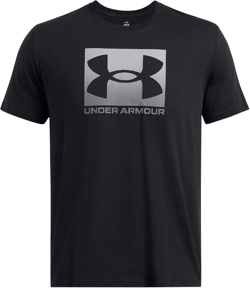 mens Ua M Boxed Sports Updated Ss T-shirt - Black / / Pitch Gray