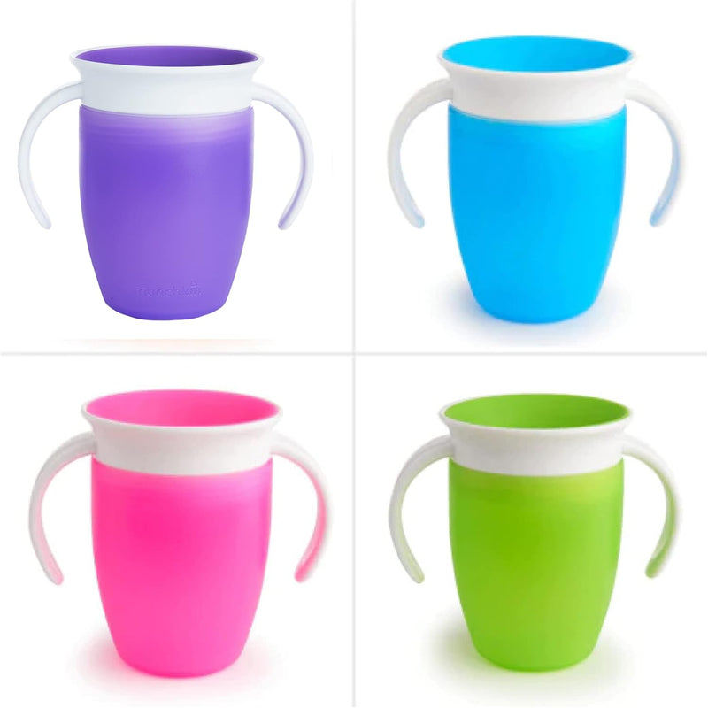 Munchkin 7oz Miracle® 360° Trainer Cup - 2pk (Blue/Green)