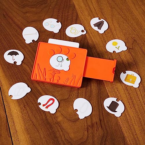Gamewright Outfoxed! Board Game - 4 Players, Age 6+, Cooperative Whodunit