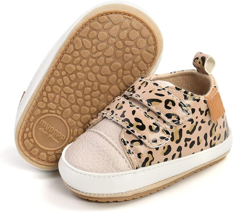 Baby Shoes Boys Girls Infant Sneakers Non-Slip Sole Toddler Crib First Walker Shoes Flat Lazy Shoe