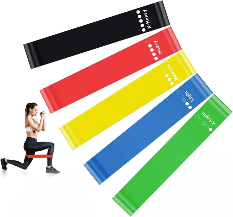 Powerlifting Elastic Resistance Bands For Exercise | Sports & Fitness Accessories