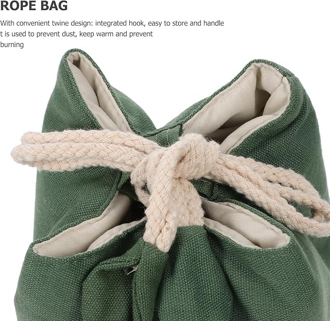 Tazweeq Teapot Storage Bag Drawstring Storage Case Teaware Bag,Multi-function Tea Cup Bags Drawstring Suitable for Travel Business and Outdoor Activities
