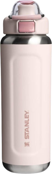 Wellspring Bottle 0.7L - Cold For 12 Hours - Iced For 40 Hours - BPA-Free Recycled Stainless Steel Flask - Leakproof - Dishwasher Safe - Rose Quartz - Rose Quartz