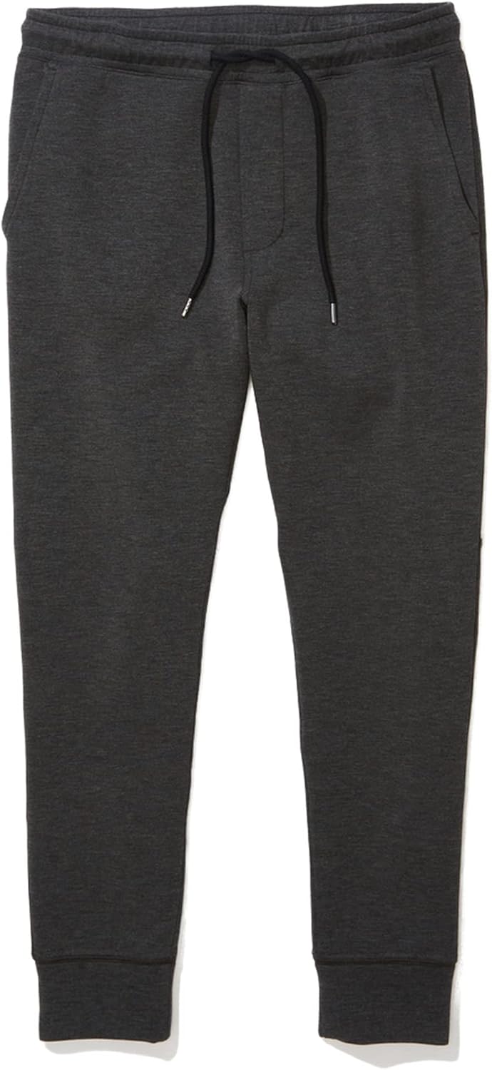 Mens Active Joggers Classic Casual Pants (pack of 1) - Charcoal Heather Gray