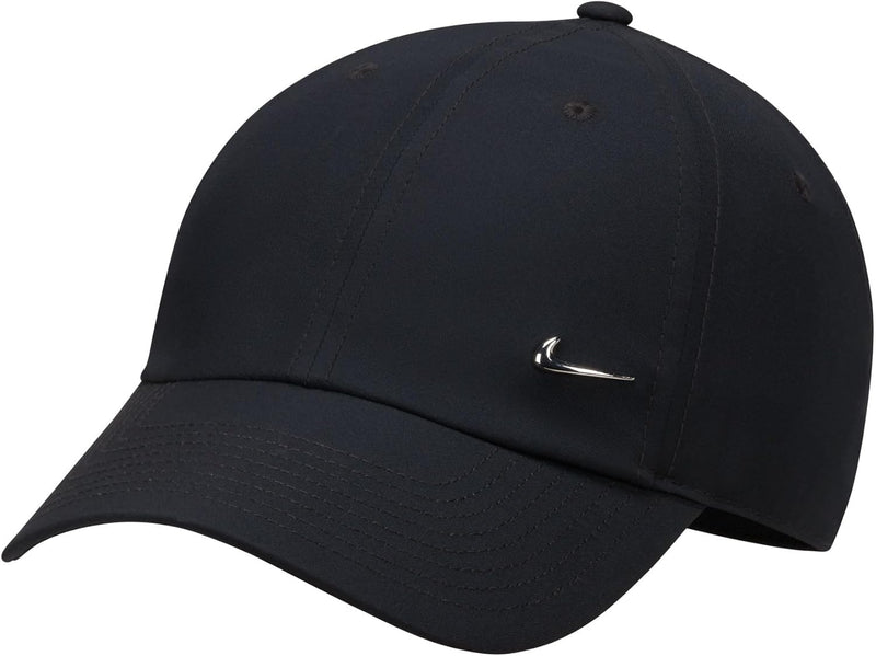 Unisex U Nk Df Club Cap U Cb Mtswsh L Hat - Black/Metallic Silver