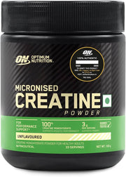 (ON) Micronized Creatine Powder - 100 Gram, 33 Serves, 3g of 100% Creatine Monohydrate per serve, Supports Athletic Performance & Power, Unflavored. - 100 g
