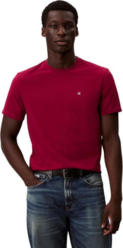 mens Ss Classic Monogram Tee Lv04rd254g T-shirts (pack of 1) - Beet Red