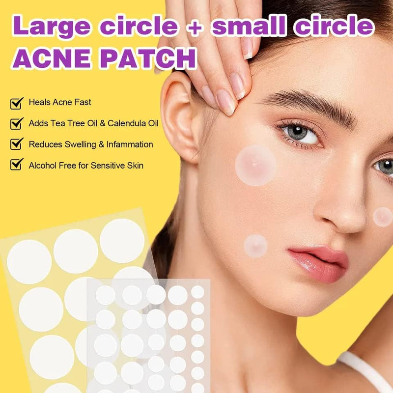 KANZA - 30 Pcs T-Zone Hydrocolloid Patches| Cleansing Blackhead Remover| Acne Patch Pimple Remover for Zit Breakouts |Nose and Forehead Patch |Painless,Safe |Removes Pimple,Acne Nose Gunk Pores