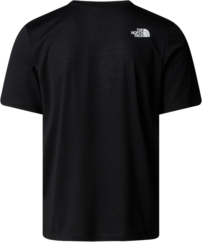 Mens M MOUNTAIN FOUNDATION SS TEE-GRAPHIC TOPS (pack of 1) - Black