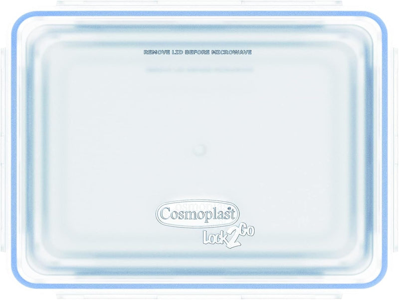 Cosmoplast Lock2Go 4-Pcs. Set of Food Storage Containers with Lids 300, 600, 900, 1200 ml