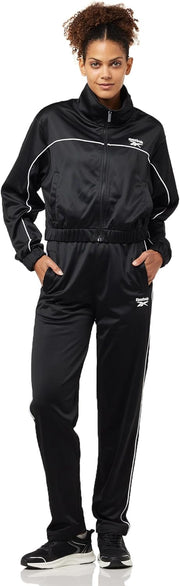 Justine Piping Tracksuit 2Pc Tracksuit For Women'S Black S
