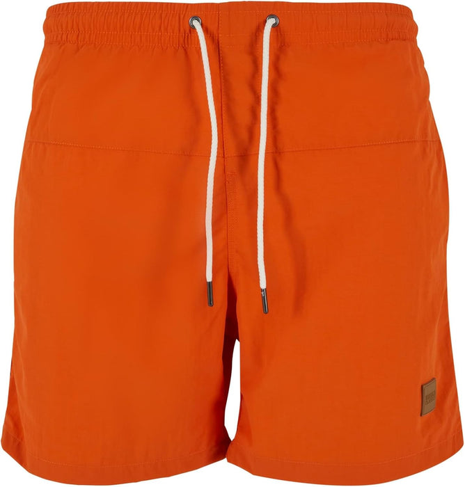 Urban Classics mens Block Swim Shorts Swim Trunks