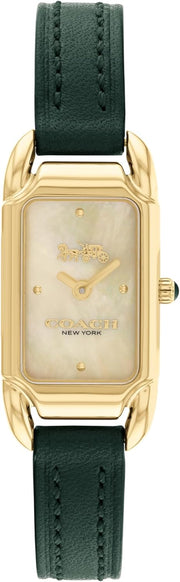 CADIE Women Watch, Analog - IVORY MOTHER OF PEARL / GREEN