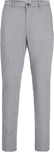 mens Jjimarco Jjbowie SA Slim Fit Pants Chinos (pack of 1) - Ultimate Grey