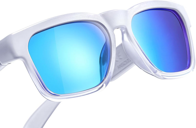 OhO sunshine OhO Bluetooth Sunglasses,Voice Control and Open Ear Style Smart Glasses Listen Music and Calls with Volume UP and Down,Bluetooth 5.0 Audio Glasses and IP44 Waterproof, unisex-adult