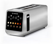 Nutricook 4-Slice Smart Toaster with 6 Browning Levels, Auto Shut-Off, Reheat, Defrost, Bun Warmer & Favorite Button Bagel, Waffle, Pastry, Muffin Modes Stainless Steel,1450W,2-Year Warranty,TS401 - 4 Slice
