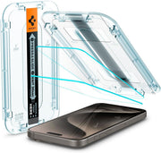 GLAStR EZ FIT Designed for iPhone 15 Pro MAX Screen Protector (2023) Premium Tempered Glass - Case Friendly with Sensor Protection 2 PACK