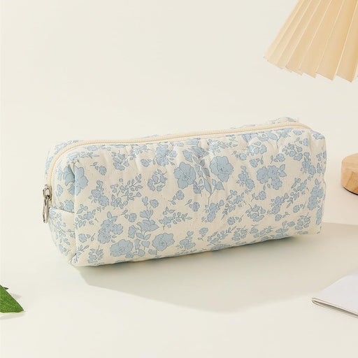 Cute Pencil Case Aesthetic Student Pouch Yellow Bow - Orchid