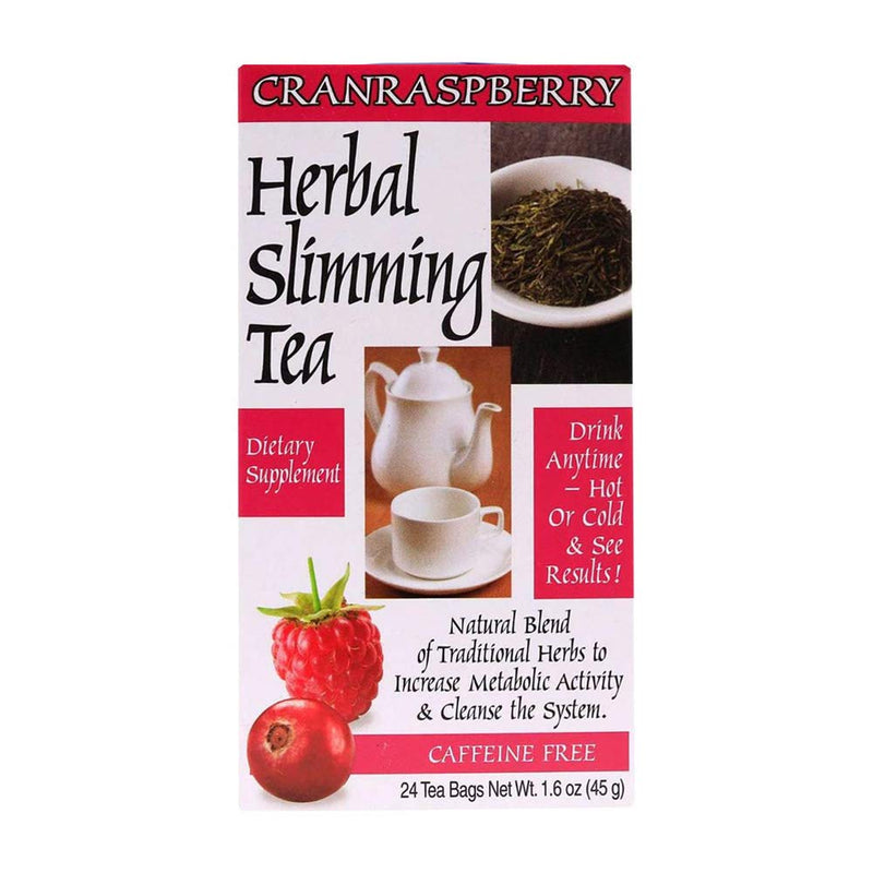 21st Century Herbal Slimming Tea - Cranrasberry 24 Bags