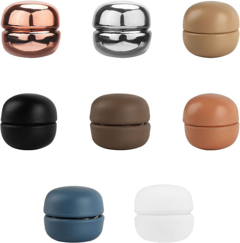8 Pcs Magnetic Hijab Pins Black