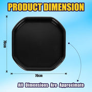 Small Mixing Tray Black 70cm x 70cm Plastic Tuff Spot Board Kids Messy Activities