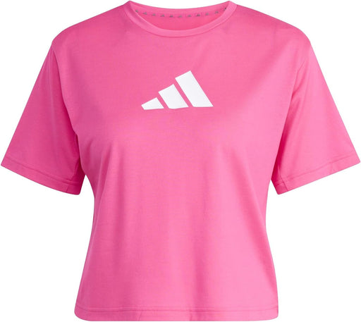 Women Train Essentials Big Logo Performance Training T-Shirt - Pink