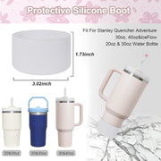 tewiaii 6 PCS Use for Stanley Cup Tumbler Accessories 40oz 30oz,Compatible with Stanley Cup Tumbler Water Bottle Handle Sling Strap for Carrying (Purple)