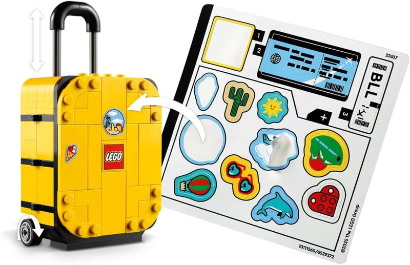 Yellow Travel Suitcase 40817