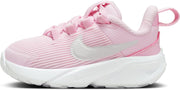 STAR RUNNER 4 NN GS boys LACED SHOES - PINK FOAM/SUMMIT WHITE-WHITE