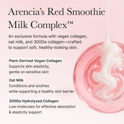 Red Smoothie Lotion 5, Face Moisturizer with Niacinamide 5%, Collagen, Peptide Complex, Hydrating Skin Care, 6.76 fl oz
