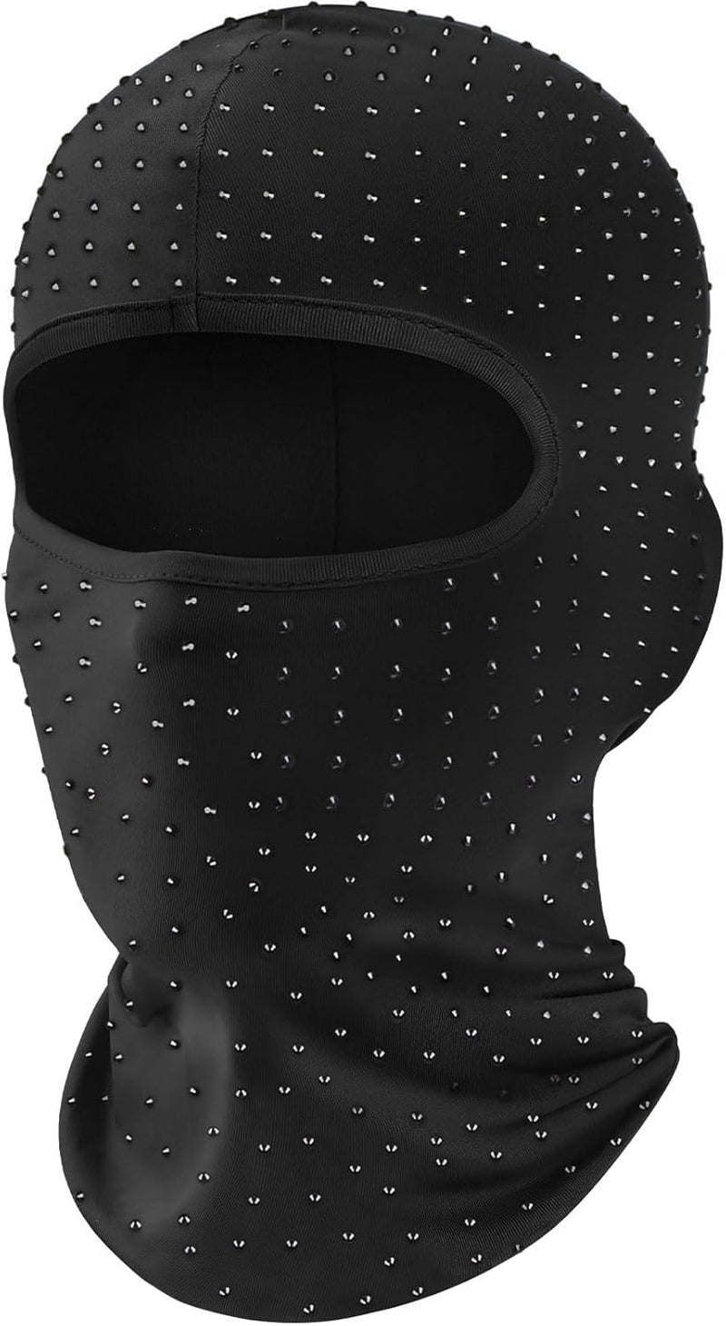 Fuinloth Balaclava Face Mask, Summer Cooling Neck Gaiter, UV Protector Motorcycle Ski Scarf for Men/Women