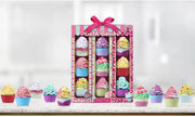 Winter in Venice Pamper Beautiful, Cupcake Bath Bombs, 9 Piece Set, 9 x 150g