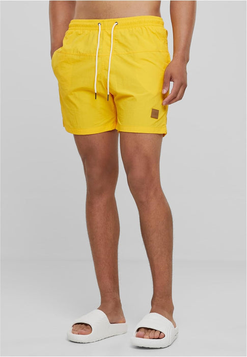 Urban Classics mens Block Swim Shorts Swim Trunks
