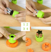 Sandwich Cookie Cutters Set, Dinosaur,Heart,Star,Mouse,Sandwich Knife Cookie Knife Vegetable Cutter Food Grade Cookie Mould.(12Pcs)