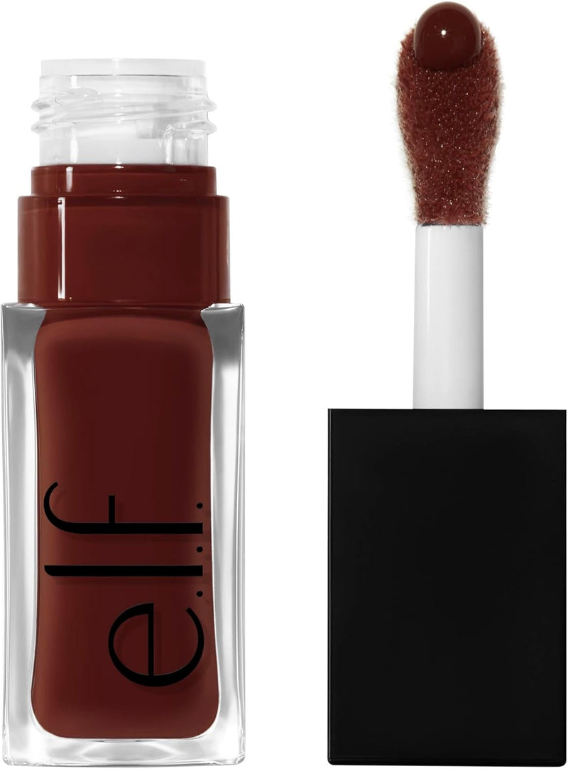 Glow Reviver Lip Oil, Nourishing, Tinted Lip Oil for a High Gloss Finish, Enriched with Jojoba Oil, Vegan & Cruelty Free, Jam Session - Hot as Fudge 7.39 ml (Pack of 1)