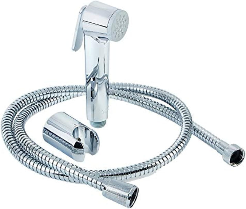 Shower Shattaf Set Handheld, Bidet Sprayer,1.2M Stainless Steel Chrome Hose pipe with Wall Hanger, Wall Mounted for bathrooms looking great, Hayshin (Copper)