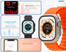 Smart Watch for Girls Boys Teens Men Women with Blood Pressure Monitor Fitness Tracker Call and App Notifications - Black Dial & Strap