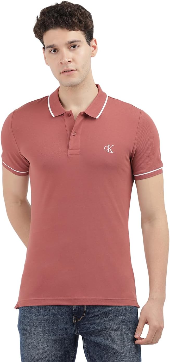 Calvin Klein Jeans Mens TIPPING POLO Classic (pack of 1)